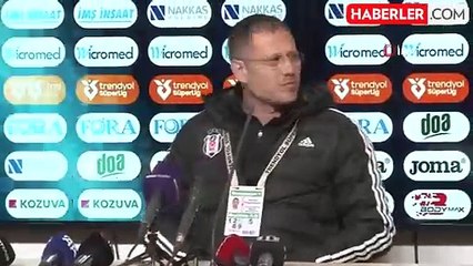 Beşiktaş Teknik Sorumlusu Serdar Topraktepe'den Taraftara Özür