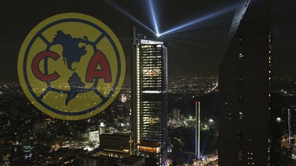 América: La torre BBVA se ilumina para celebrar al campeón tras su triunfo