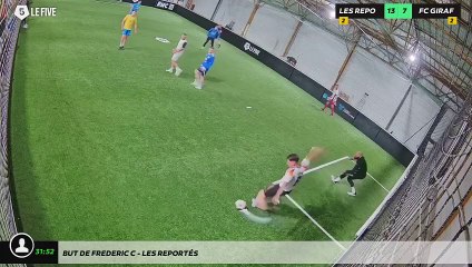 But de Frederic C - Les ReportÉs