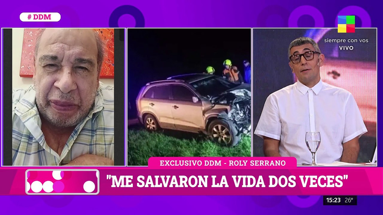 📢 Por primera vez tras el trágico accidente HABLA ROLY SERRANO