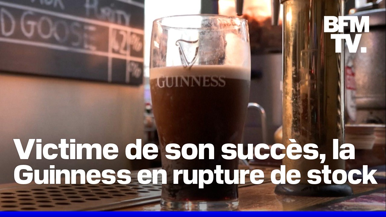 Victime d’une “demande exceptionnelle”, la Guinness est en rupture de stock en Angleterre