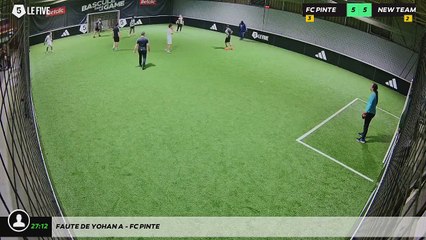 Faute de Yohan A - Fc Pinte