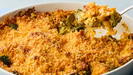 Our Broccoli Cheese Casserole Makes Everyone A Veggie Lover