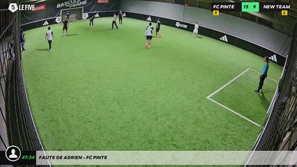 Faute de Adrien - Fc Pinte