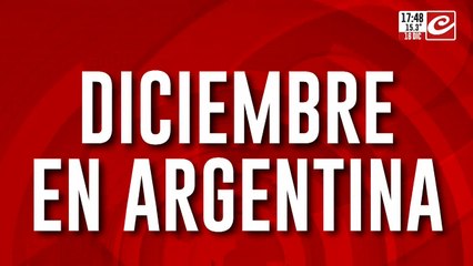 Diciembre en Argentina: paro de transportes y jubilados pobres