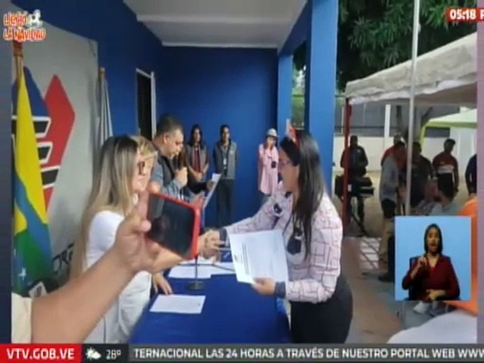 CNE del estado Bolívar realiza acto de proclamación de los jueces y juezas de paz comunal