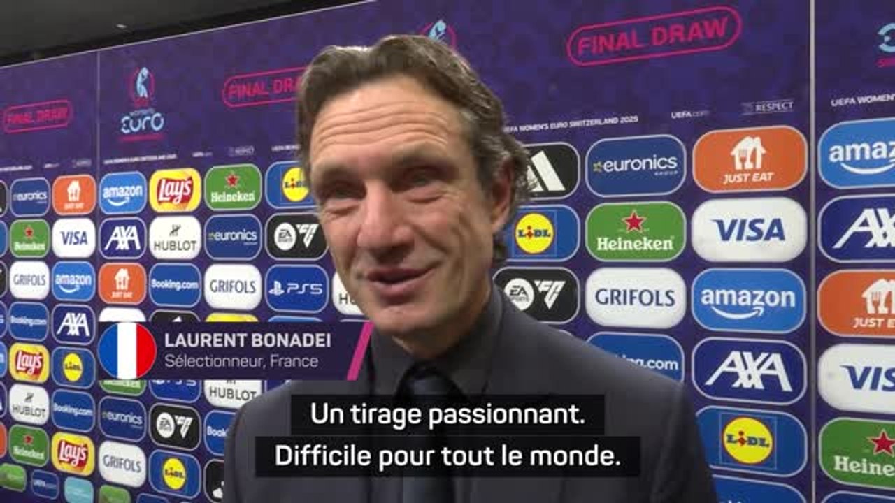 Bleues - Bonadei : "Un tirage passionnant et difficile pour tout le monde"