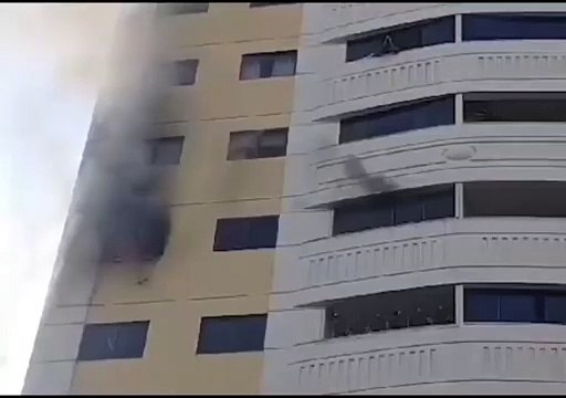 Incêndio atinge apartamento em Águas Claras