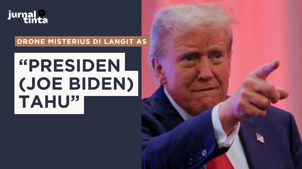 Ada Drone Misterius di Langit AS, Donald Trump Beri Komentar: Militer dan Presiden Tahu