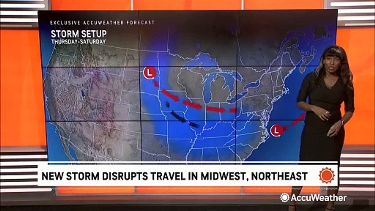 Alberta clipper to bring snow and cold from the Northern Plains to the East Coast