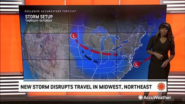Alberta clipper to bring snow and cold from the Northern Plains to the East Coast