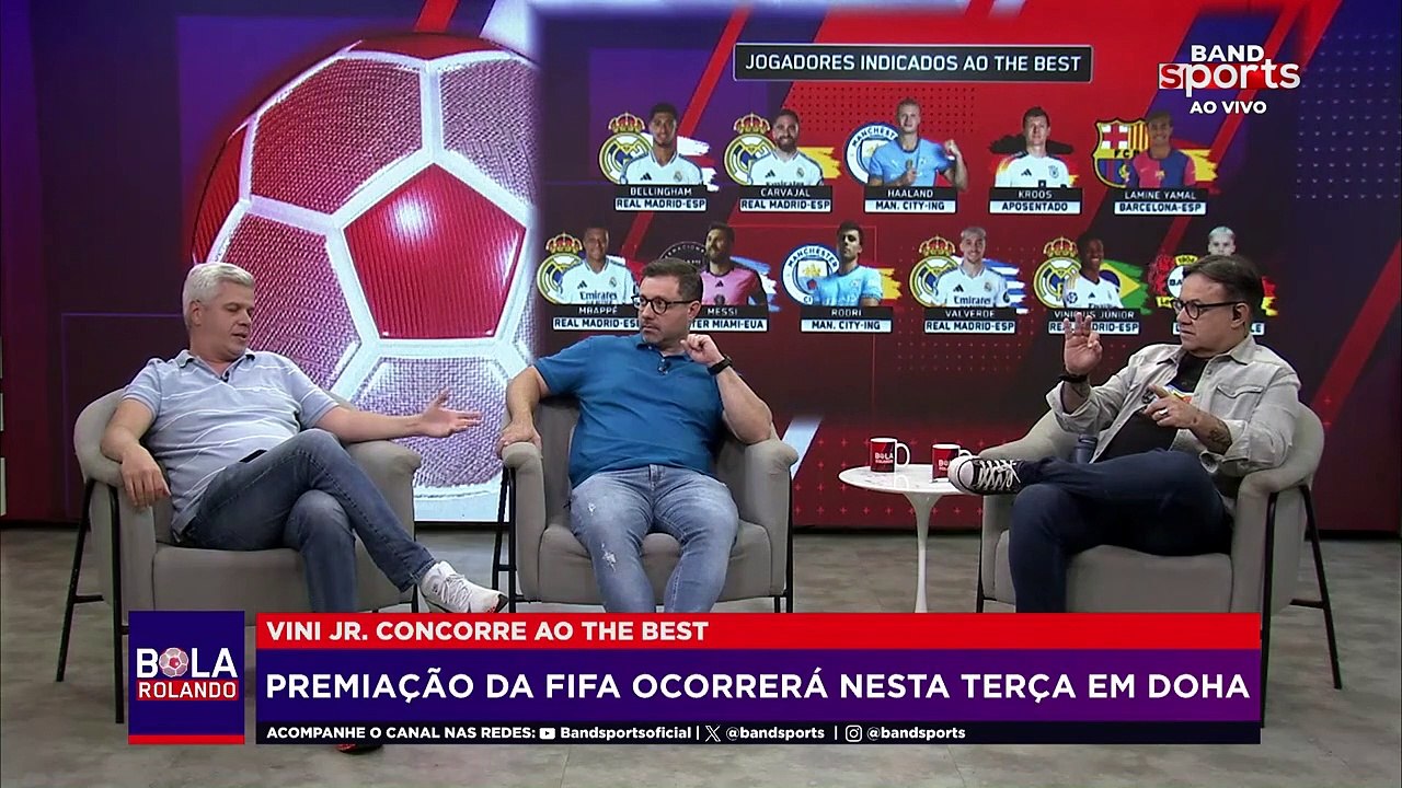 INDICADOS AO THE BEST: COMENTARISTAS PROJETAM OS TRÊS FINALISTAS | BOLA ROLANDO