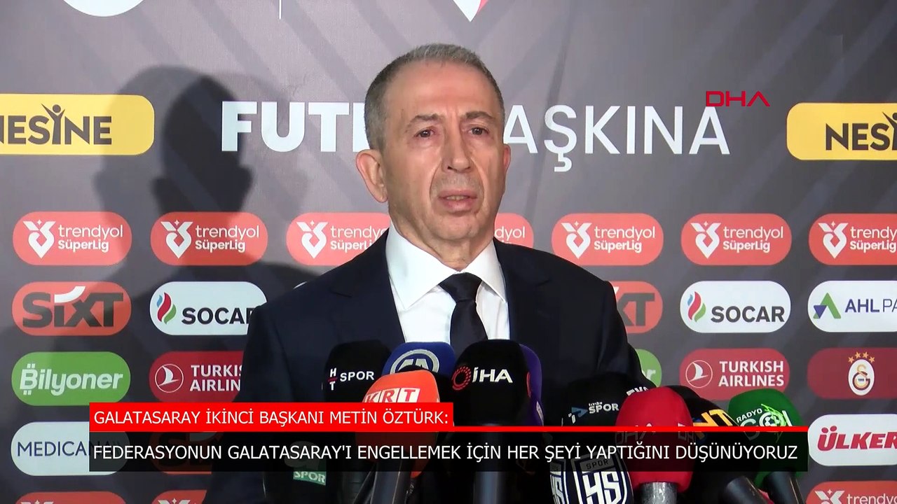 Galatasaray'da Metin Öztürk'ten çarpıcı açıklamalar!