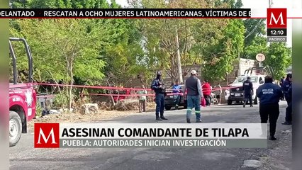 Asesinan a balazos a Israel Vielma, comandante de Policía Municipal de Tilapa, Puebla