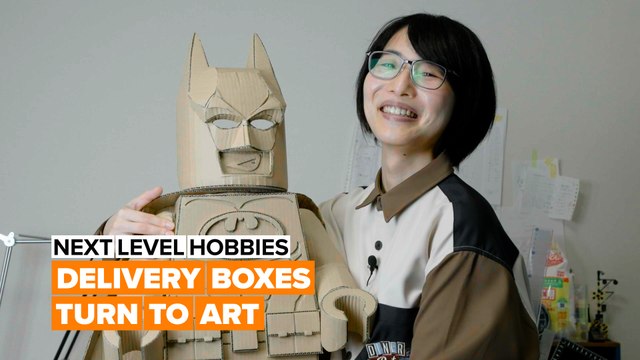 Next Level Hobbies: Life-like cardboard sculptures