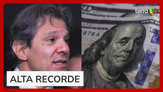 Dólar sobe 1,04% e fecha em novo recorde, a R$6,092, apesar de esforços do Banco Central