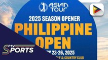 2025 Philippine Open, balik Asian Tour makalipas ang anim na taon