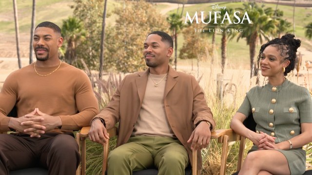 'Mufasa: The Lion King' Cast & Crew on Working With Beyoncé and Blue Ivy, Honoring James Earl Jones & More | THR News Video