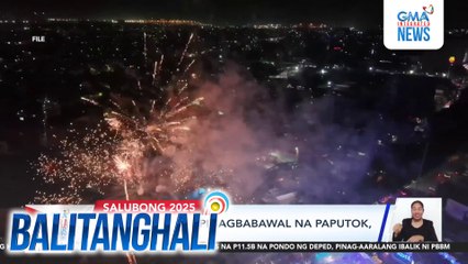 Listahan ng 28 ipinagbabawal na paputok, inilabas ng PNP | Balitanghali