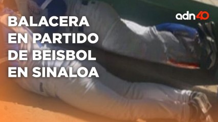 Balacera en Sinaloa durante partido infantil de beisbol deja un muerto