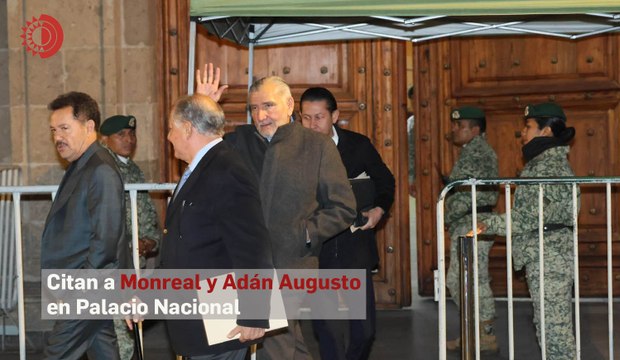 Monreal y Adán Augusto salen de reunión con Sheinbaum sin declaraciones