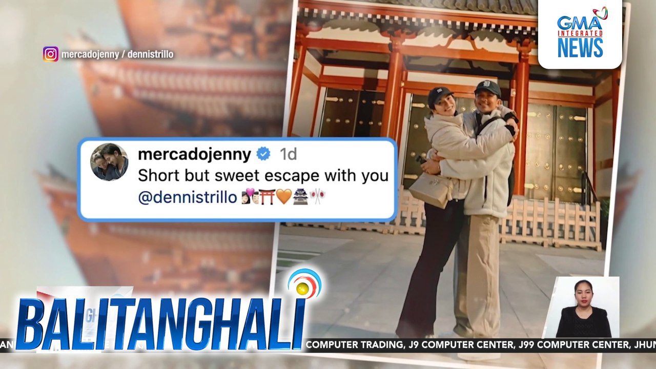 Dennis Trillo at Jennylyn Mercado, nagbakasyon sa Japan | Balitanghali