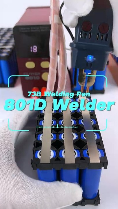 801D spot welding machine with 73B spot welding pen for welding.