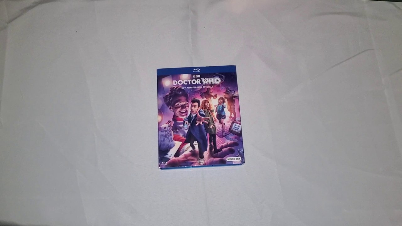Doctor Who 60th Anniversary Specials Blu-Ray Unboxing