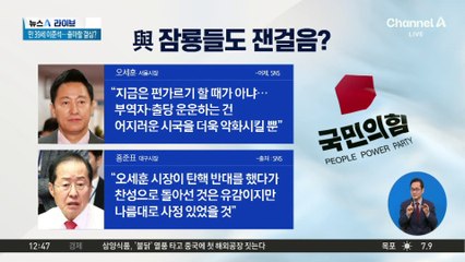 빨라지는 대선 시계…벌써부터 몸 푸는 與 잠룡들?