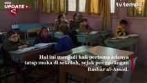 Kehidupan di Damaskus Berangsur Normal, Para Siswa Kembali Bersekolah