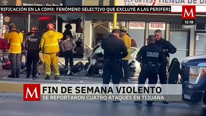 Joven de 19 años dispara contra cliente de un bar y policía en Tijuana