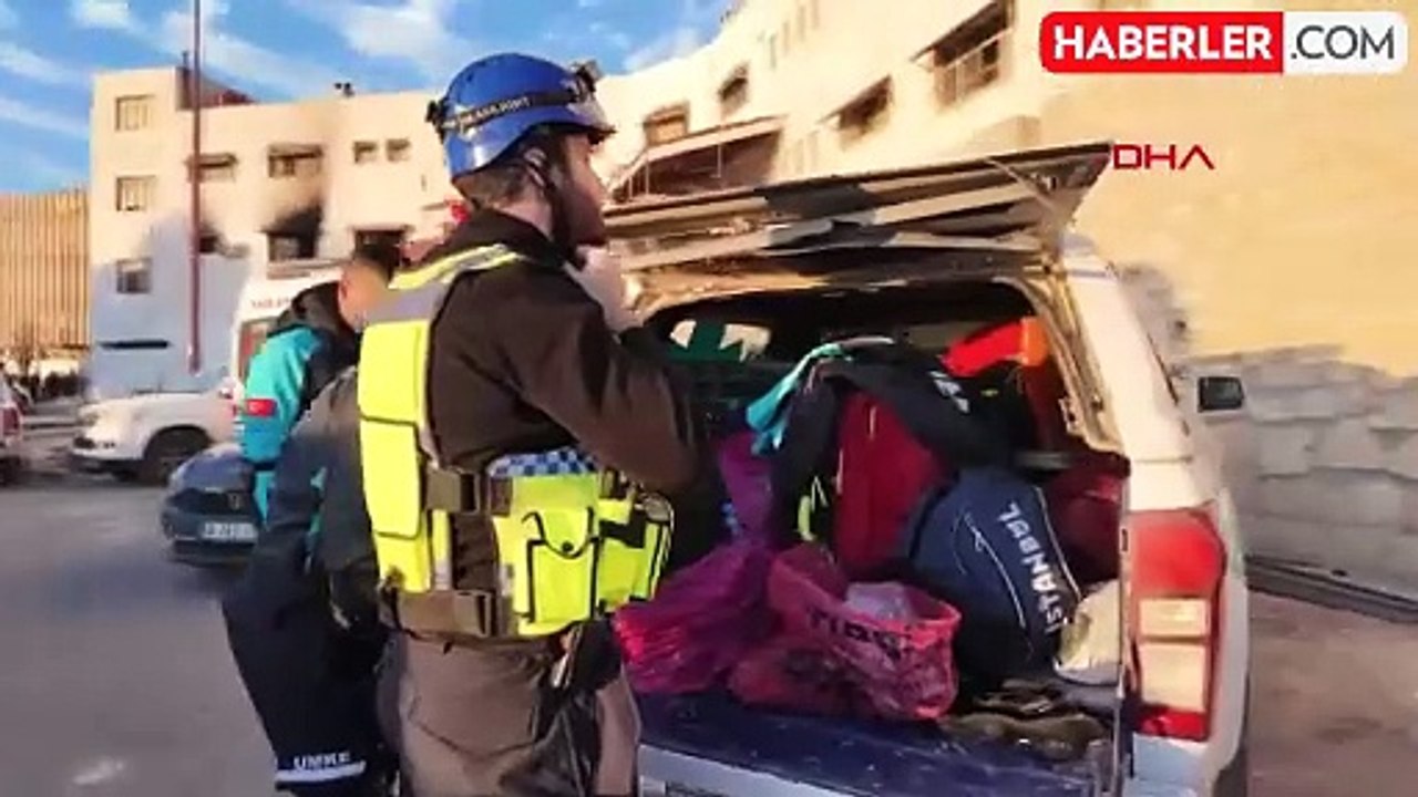 AFAD, Sednaya Hapishanesi'nde arama kurtarma çalışması başlattı