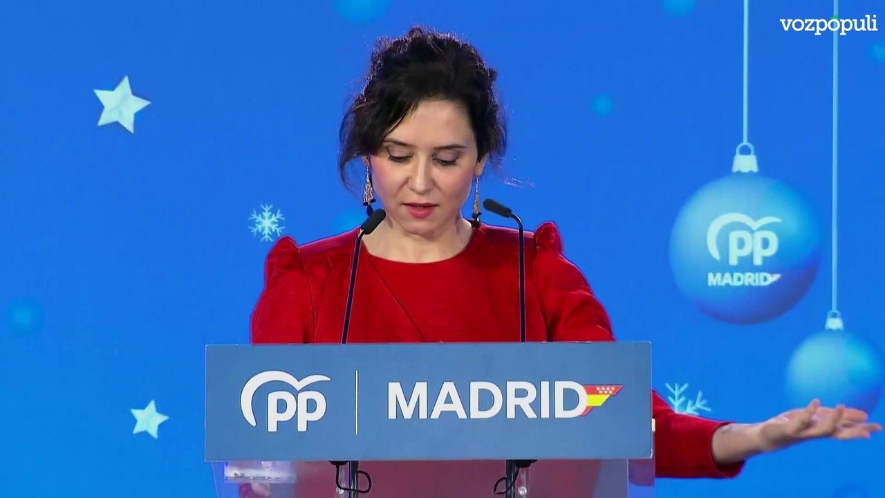 Ayuso: "Aldama ha señalado a medio PSOE"