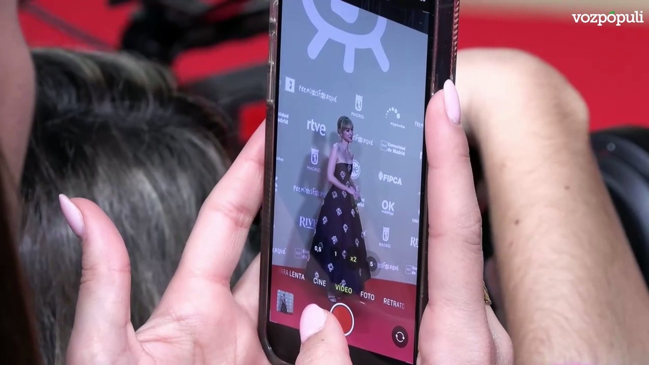 Alfombra roja de los Premios Forqué