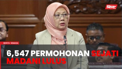 6,547 permohonan program SejaTi Madani diluluskan - Dr Zaliha