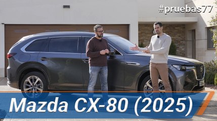 Mazda CX-80 2025, ¿está a la altura de otros SUV premium? | km77.com