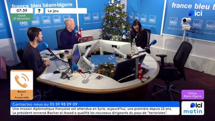 17/12/2024 - ICI Matin France Bleu Béarn Bigorre en vidéo