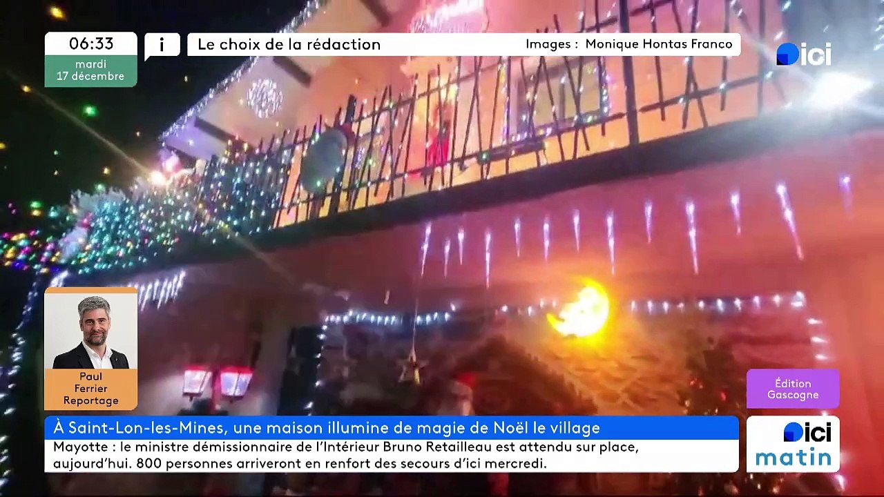 17/12/2024 - ICI Matin France Bleu Gascogne en vidéo