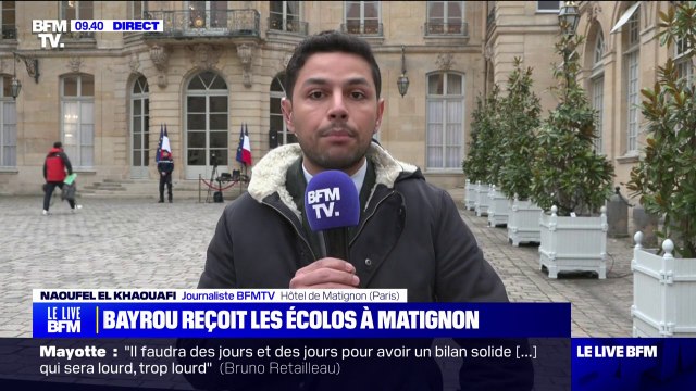 François Bayrou continue ses consultations et reçoit ce mardi les Écologistes