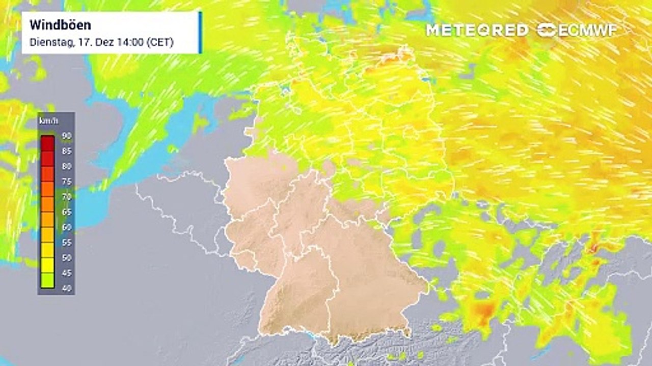 Sturmwarnung für Teile von Deutschland- in diesen Regionen wird es in den kommenden Tagen gefährlich!