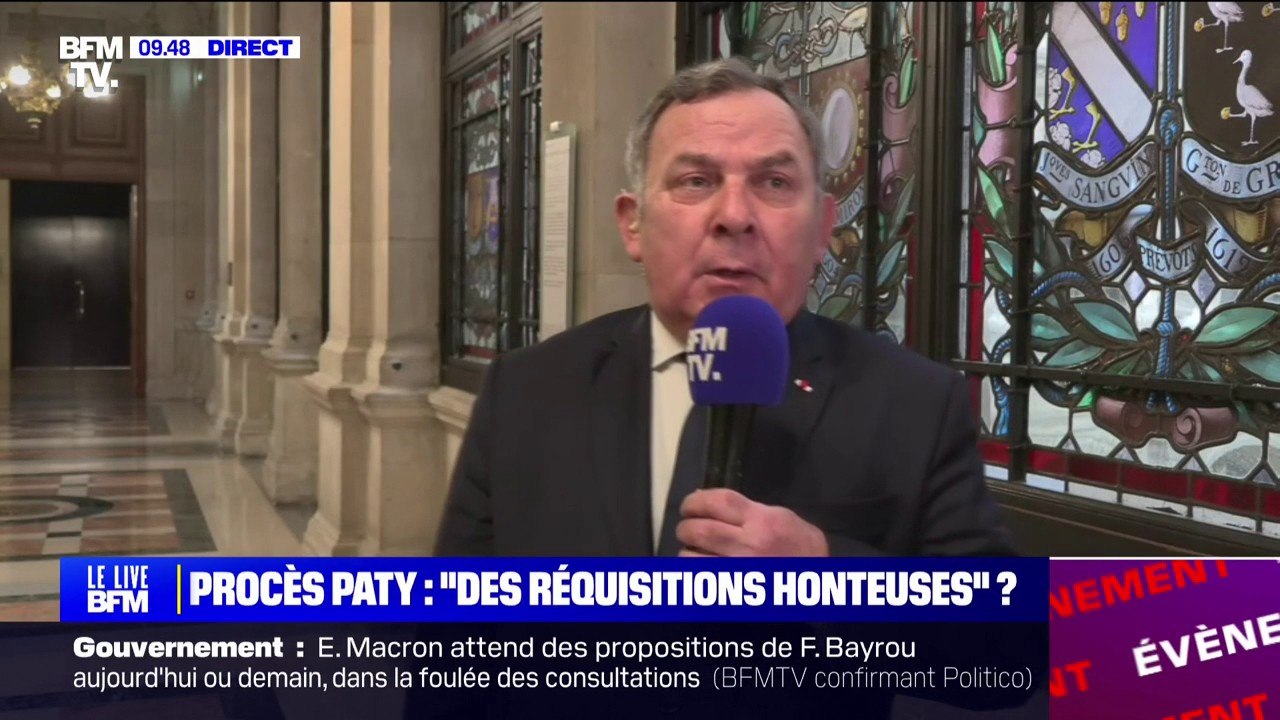 Procès Samuel Paty: "la République est faible", estime maître Francis Szpiner, avocat de l'ex-compagne de Samuel Paty et de son fils