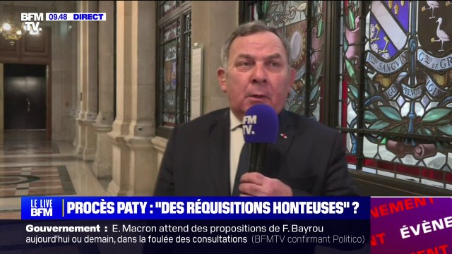 Procès Samuel Paty: la République est faible , estime maître Francis Szpiner, avocat de l'ex-compagne de Samuel Paty et de son fils