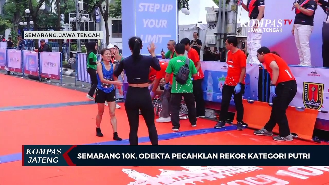 Semarang 10k, Odekta Pecahkan Rekor Kategori Putri