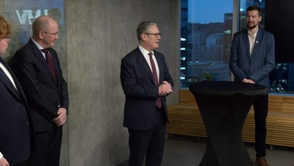 Keir Starmer meets business leaders in Estonia