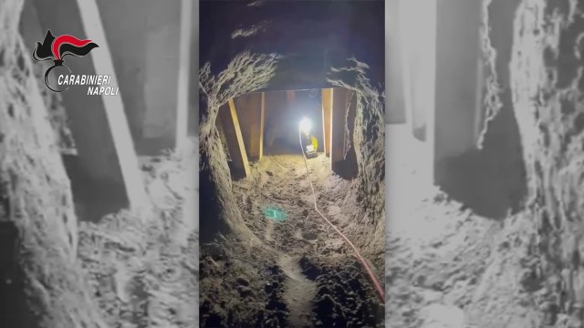 Rapina da 3 milioni con ostaggi in banca a Grumo Nevano: presi due componenti della banda del buco (17.12.24)