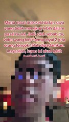 “原谅我与否 取决于你” 造谣元首光顾华人餐室不清真 华裔男网民发视频道歉