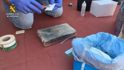 Incautación de cocaína en Almansa