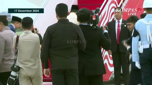 Senyum Wapres Gibran Antar Keberangkatan Presiden Prabowo ke Mesir Hadiri KTT D8 Kairo
