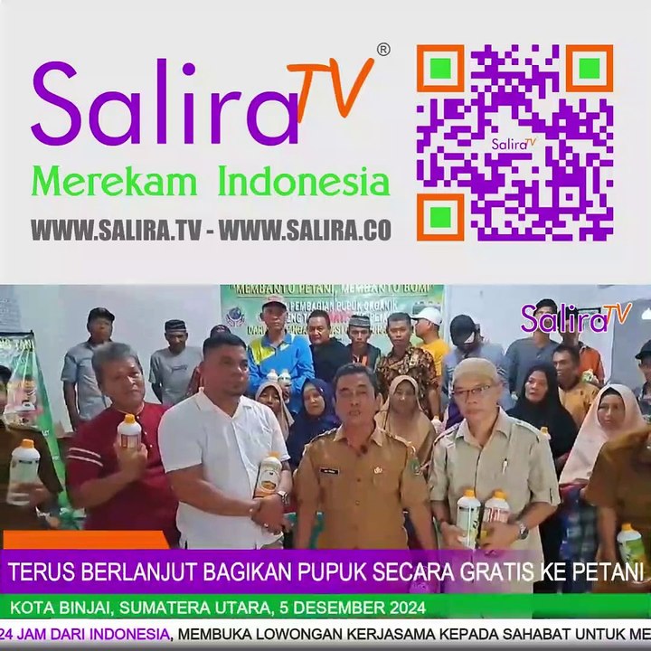 Yayasan Tata Peduli Tani Nusantara Terus Berlanjut Bagikan Pupuk Secara Gratis ke Petani