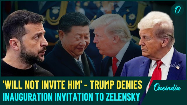 Trump Snubs Zelensky at Inauguration, Invites Xi Jinping Instead – Major Shift in U.S Foreign Policy